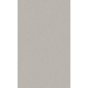 Taupe Textured Plain Textile Printed Non-Woven Paper Non-Pasted Textured Wallpaper 57 sq. ft.