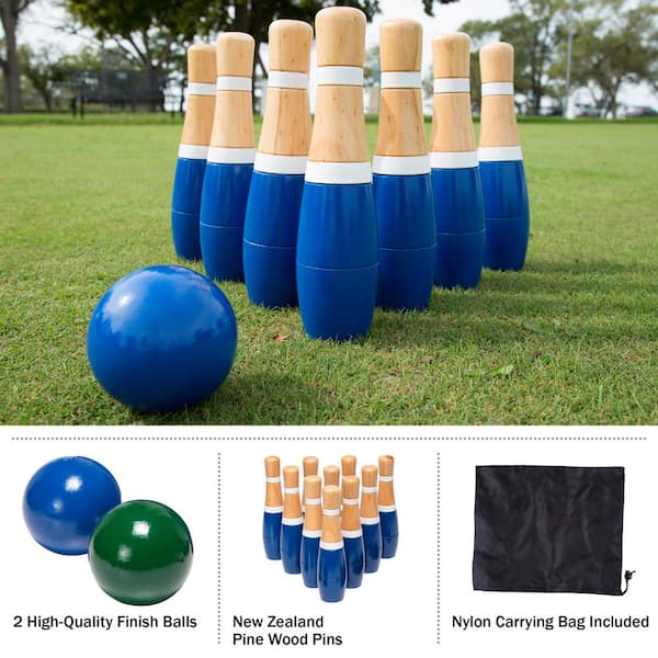 Large outdoor sale bowling set