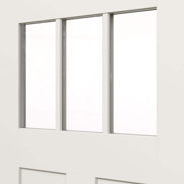 JELD-WEN 36 in. x 80 in. 2-Panel Right-Hand/Inswing 3-Lite Clear
