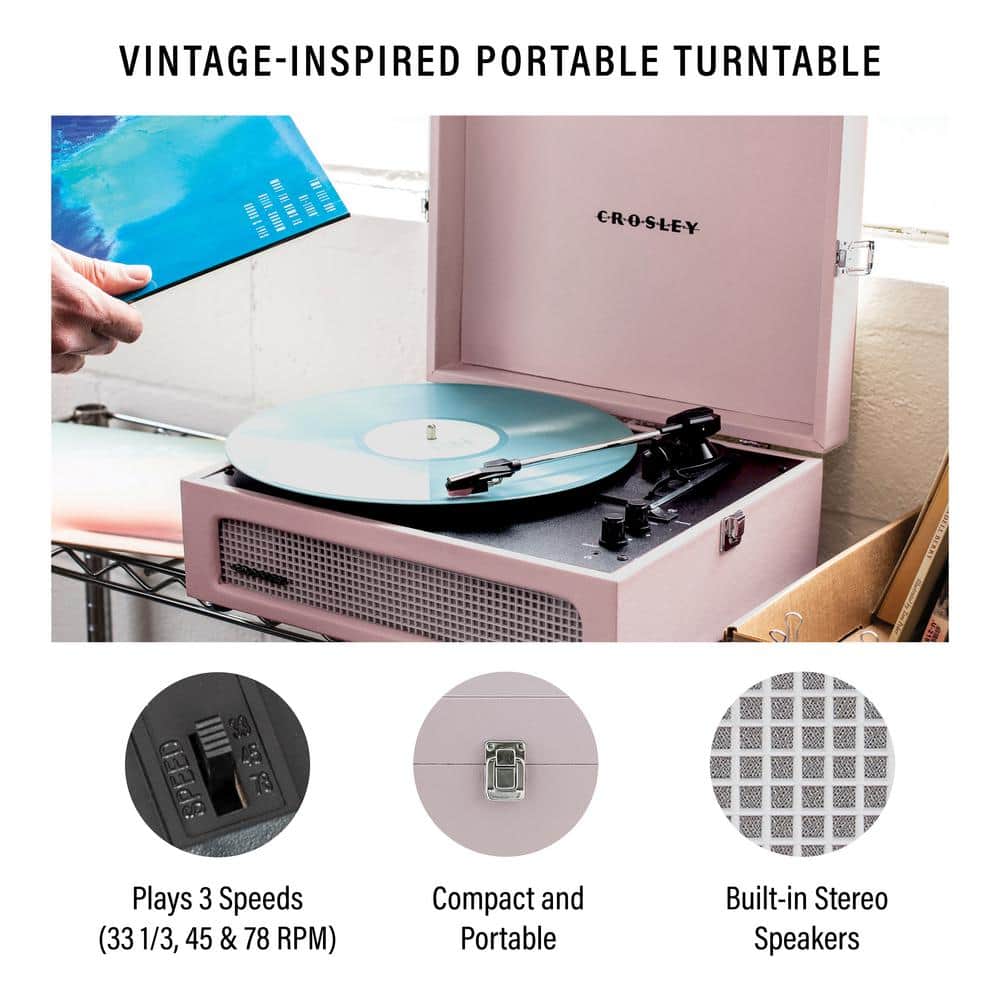 Voyager Turntable in Amethyst