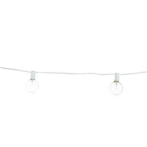 12-Light 12 ft. Outdoor/Indoor Plug-In Incandescent G50 Bulb String Light