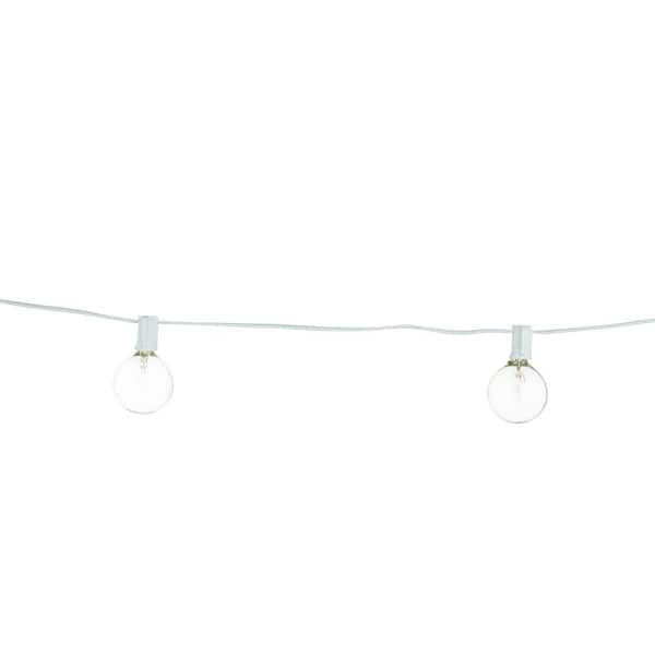 12-Light 12 ft. Outdoor/Indoor Plug-In Incandescent G50 Bulb String Light