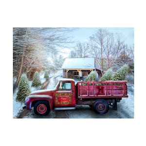 Unframed Home Celebrate Life Gallery 'Getting Ready For Christmas Eve' Photography Wall Art 14 in. x 19 in.