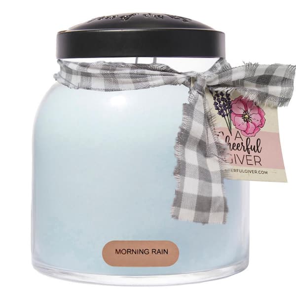 A CHEERFUL GIVER 34-Ounce Morning Rain Scented Candle