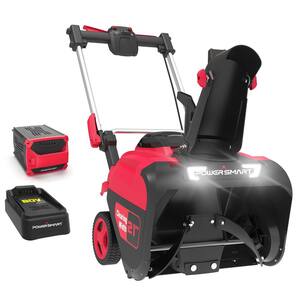21 in. Cordless Electric 80-Volt Single-Stage Snow Blower with 6.0 Ah Battery and Charger Included