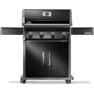 Rogue 525 Propane Gas Grill, 4-Burners, Black