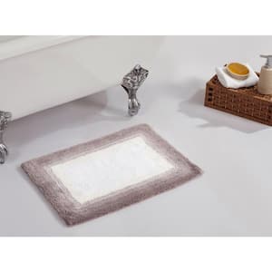 Torrent Collection Beige 17" x 24" 100% Cotton Bath Rug