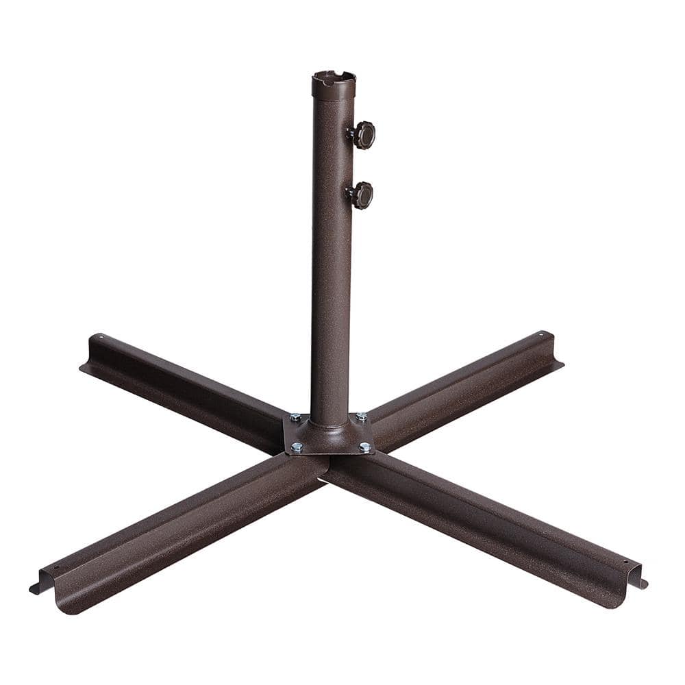 10ft Nude Steel Octagon Cantilever Side Post Umbrella
