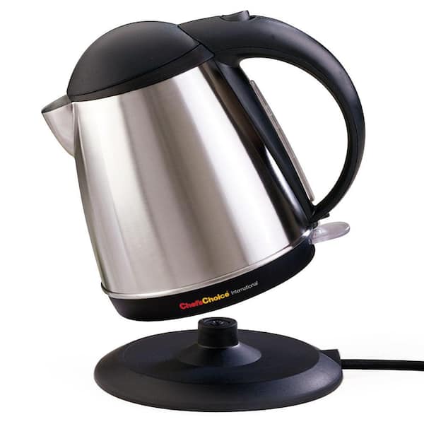 Chef'sChoice 7-Cup Stainless Steel Cordless Electric Kettle with Automatic Shut-Off