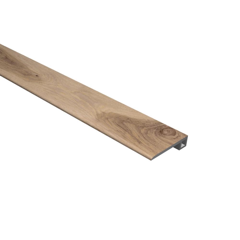 CALI Vinyl Pro with Mute Step Cantina Oak 5/16 in. T x 1-3/8 in. W x 72 in. L Vinyl Threshold