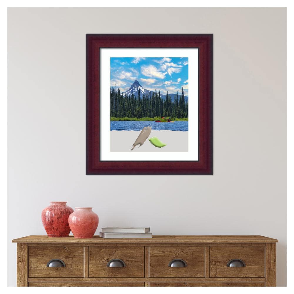 Canterbury Cherry Wood Satin Finish Rectangular Picture Frame