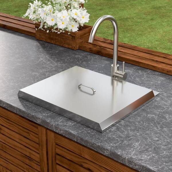 15 x 15 Inch 18 Gauge Stainless Steel Drop in Kitchen Bar Sink