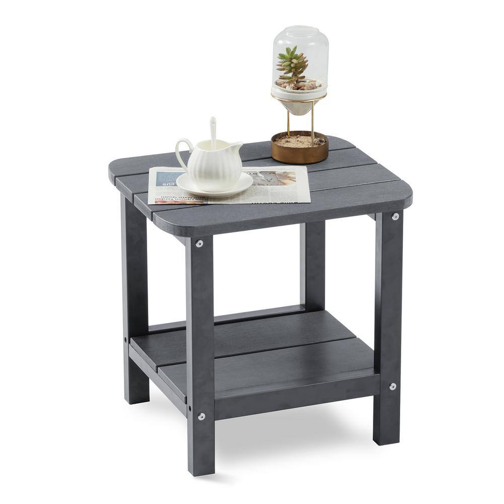 gray adirondack side table