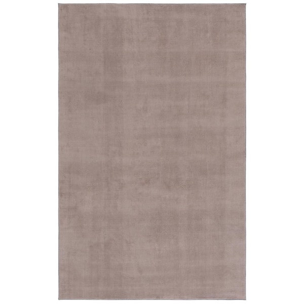 SAFAVIEH Loft Taupe 6 ft. x 9 ft. Machine Washable Modern Solid Area Rug