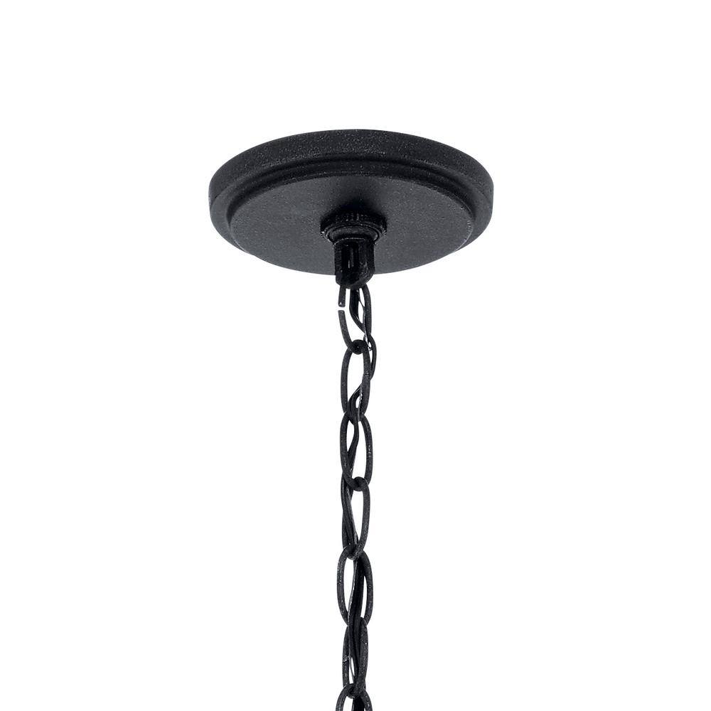Elegant Black Crystal 8-Light Transitional Chandelier