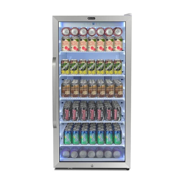 Whynter 24 in. 8.1 cu.ft. Freestanding Beverage Merchandiser Refrigerator with Superlit Door in White
