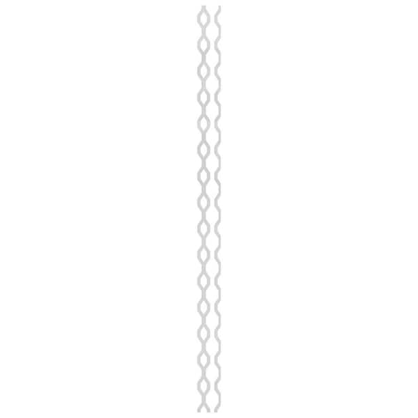 Wabash 0.125 in. T x 0.25 ft. W x 8 ft. L White Acrylic Resin Decorative Wall Paneling 24-Pack