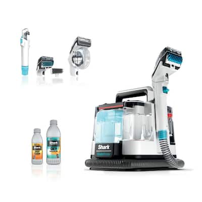 StainStriker Portable Corded Upholstery, Car, Rug and Carpet Cleaner with Spot and Pet Odor Remover in White