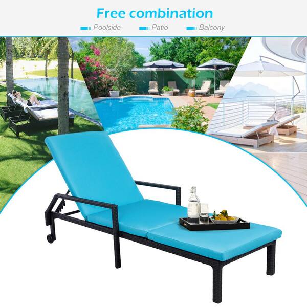 Pool Chase Lounge Chairs AECOJOY Patio Lounge Chairs For Outside