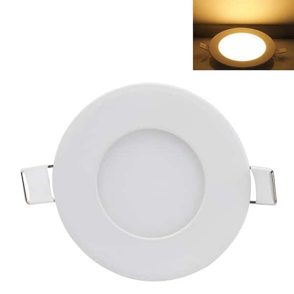 TYCOLIT 2.76 in. x 3.54 in. 180 Lumens Integrated LED Panel Light, 3000K