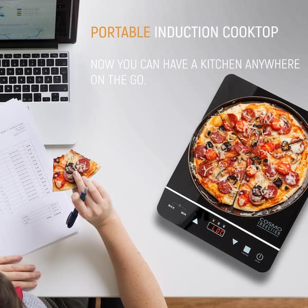 Cosmo 11.5 in. Portable Induction Cooktop in Black with 1-Element