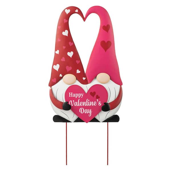 NEW Womens Valentine Day Heart Gnome Leggings #gnome #valentine