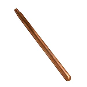 1/2 in. x 12 in. Crimp PEX (F1807) Copper Stub Out Straight, Closed End, without Mounting Flange