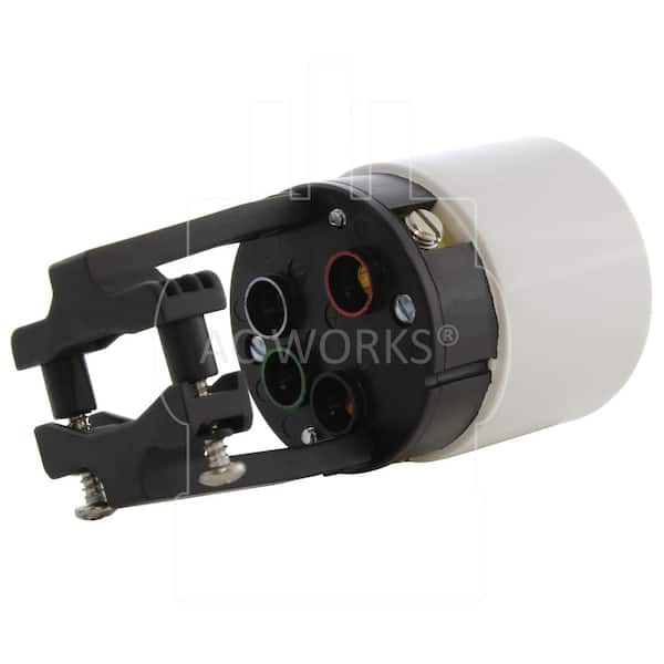 AC WORKS California Standard CS6364 50 Amp 125/250-Volt 4 AC WORKS California Standard CS6364 50 Amp 125/250-Volt 4
