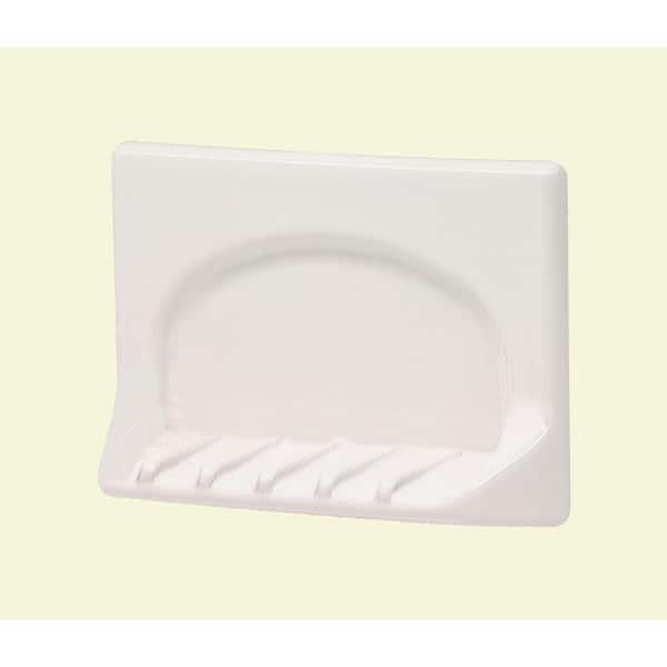 Ceramic Porcelain SOAP DISH HOLDER Tile WHITE Recessed Bathroom Tub Shower NEW 