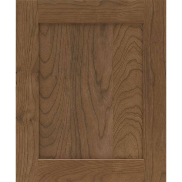 Thomasville Cottage 14.5 in. W x 0.75 in. D x 14.5 in. H in Cherry Tiki Cabinet Door Sample