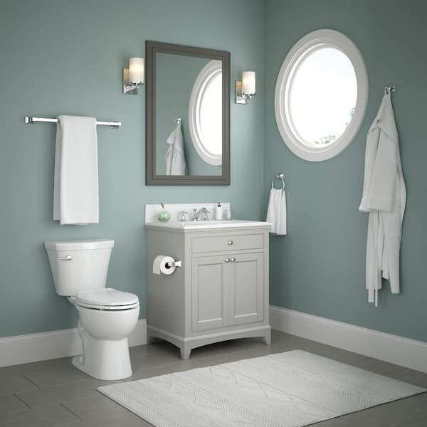 Franklin Brass Futura Wall Mount Round Closed Towel Ring