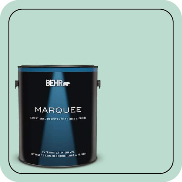 BEHR MARQUEE 1 gal. #M420-3 Mirador Satin Enamel Exterior Paint & Primer