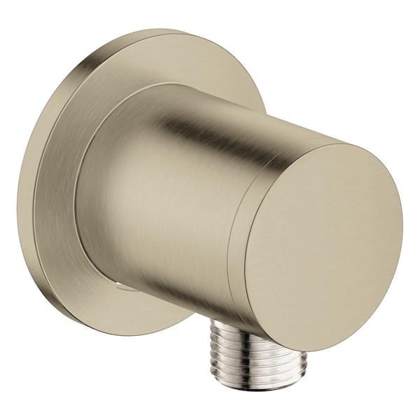 Tempesta Shower Wall Union in Brushed Nickel