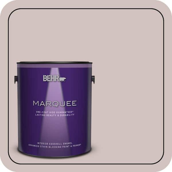 BEHR MARQUEE 1 gal. #N130-2 Ash Rose Eggshell Enamel Interior Paint & Primer