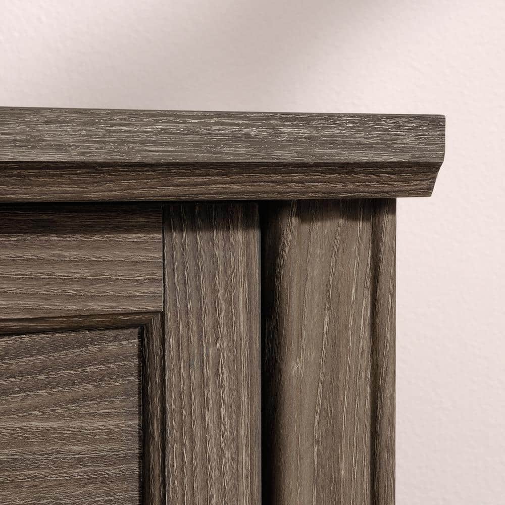 Emery Oak 2-Drawer Lockable Lateral File Cabinet