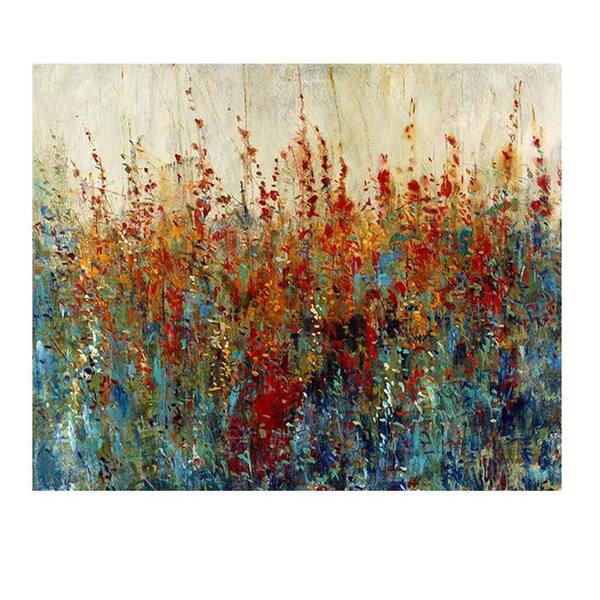 Unbranded 36 in. H x 44 in. W Wildflower Patch by Timothy O'Toole Wall Art