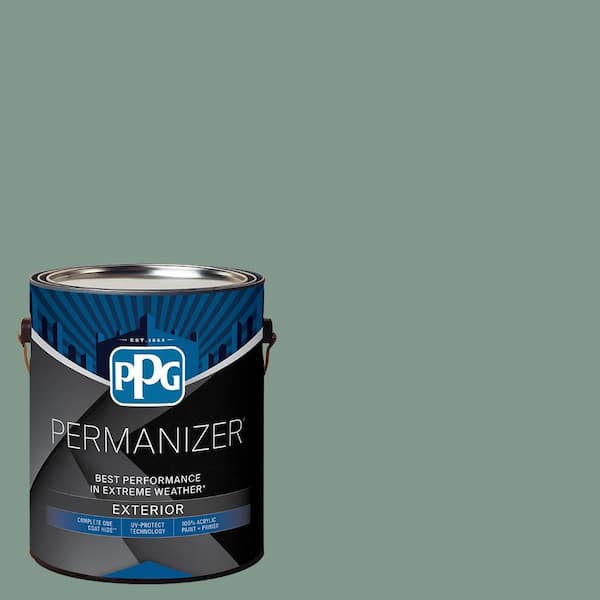 1 gal. PPG1135-5 Paradise Found Semi-Gloss Exterior Paint