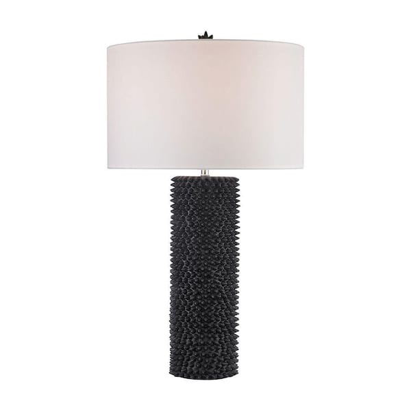 Titan Lighting Punk 30 in. Black Table Lamp