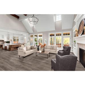 Windcliff Oak 22 MIL x 7.09 in. W x 48.03 in.L Waterproof Click Lock Vinyl Plank Flooring (18.92 sq. ft./case)