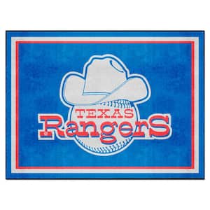 Texas Rangers 8ft. x 10 ft. Plush Area Rug