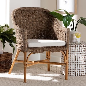 Luis Natural Seagrass Arm Chair