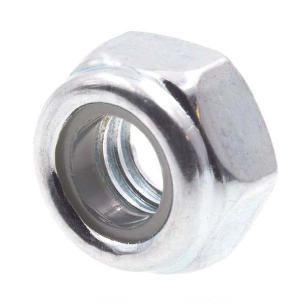 in Zinc plated steel stainless steel and Blacked steel metric Nyloc Nuts