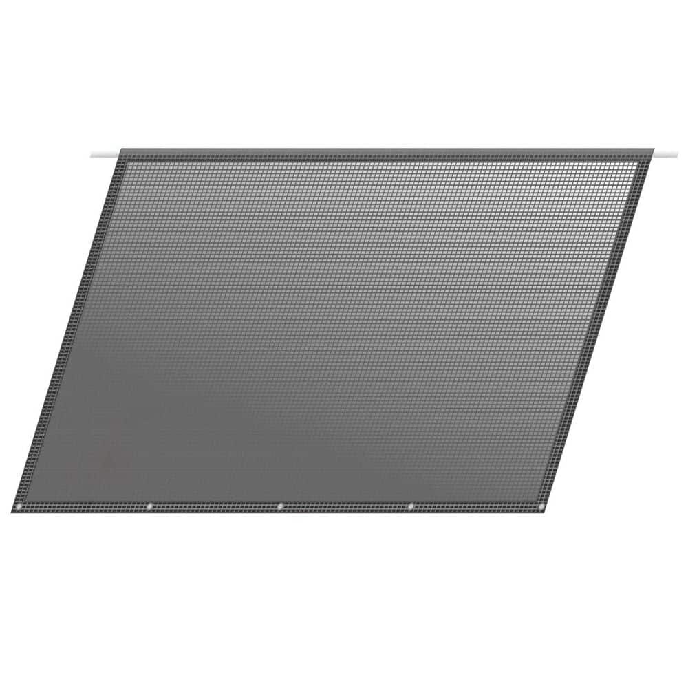8 ft Black Mesh RV Awning Shade Screen Universal Trailer Camper Privacy UV Block 90% Sun Protection with Complete Kits price history on PriceWatchPro