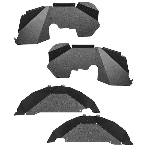 VEVOR Inner Fender Liner, Front and Rear Fender Liner, Steel Mud