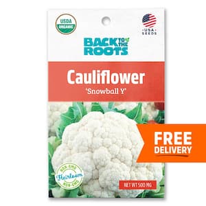 Organic Snowball Y Cauliflower Seed (1-Pack)