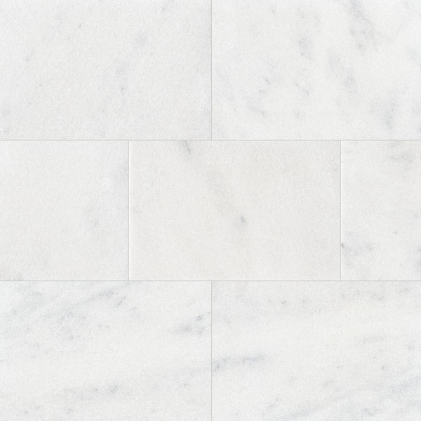MSI Sierra White 3 cm. x 16 in. x 24 in. Sandblast Marble Paver