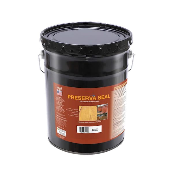 Preserva Seal Mahogany 5 Gal. Exterior Stain and Sealer