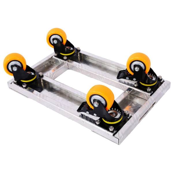 Miscool Ami 800 lbs. Rectangular Heavy-Duty Aluminum Dolly With