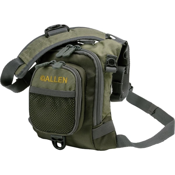 Allen Bear Creek Micro Fly Fishing Chest Pack, Fits up to 4 Tackle/Fly  Boxes 6336 - The Home Depot
