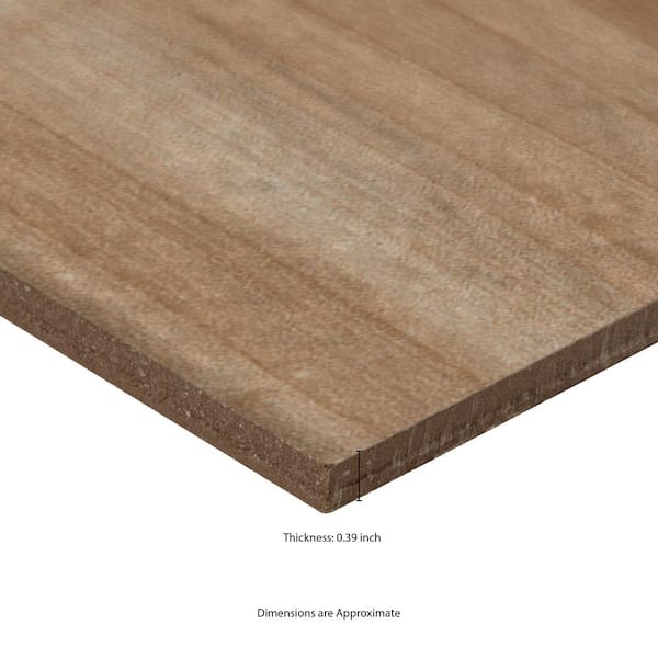 MSI Havenwood Saddle 8 in. x 36 in. Matte Porcelain Wood Look